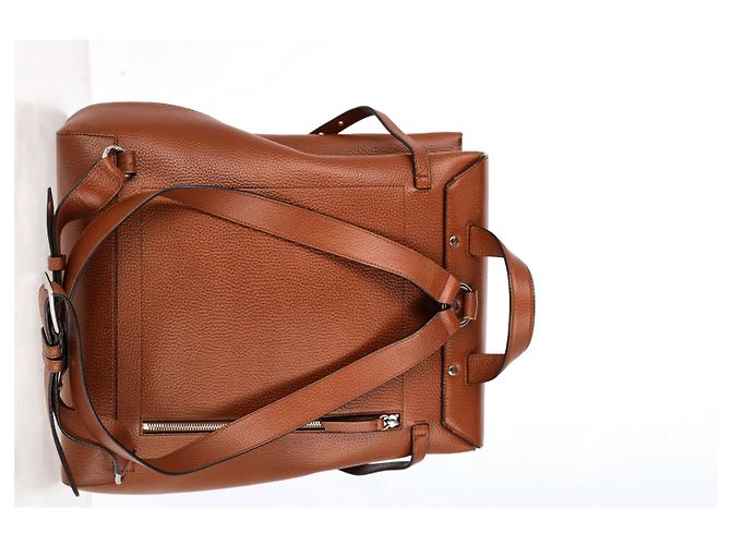 Sac à dos Chiltern en cuir marron Mulberry - vue 10