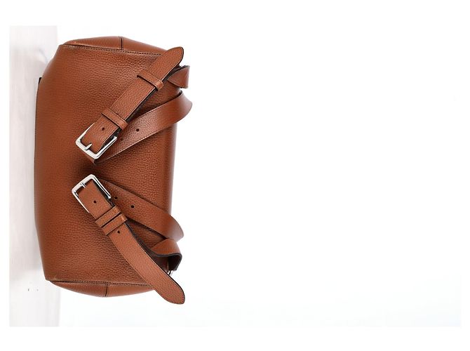 Sac à dos Chiltern en cuir marron Mulberry - vue 11