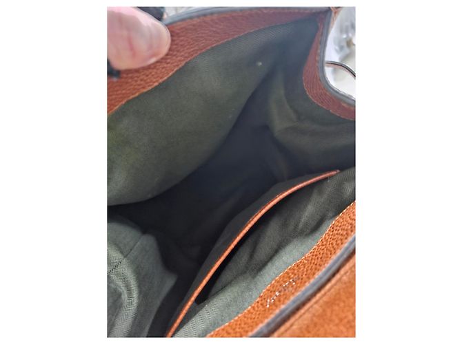Sac à dos Chiltern en cuir marron Mulberry - vue 16