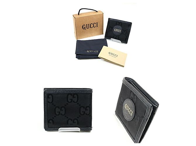 GUCCI Off the Grid Geldbörse im Querformat Schwarz - Ansicht 2