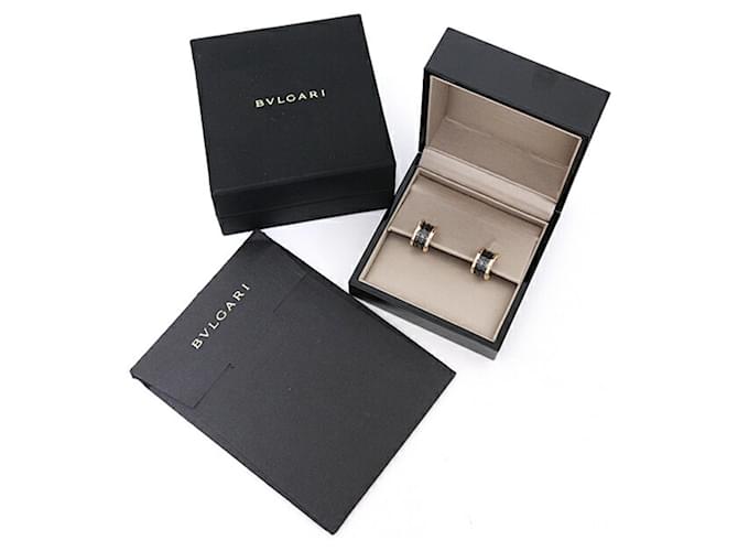 Bulgari Bvlgari B.Zero1 Clip Ohrringe Schwarz Golden - Ansicht 2