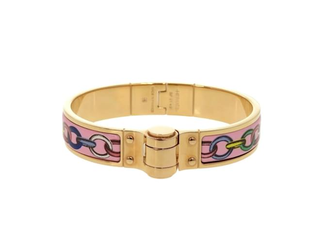 Hermès PM Charnier Armband von Hermes Pink Golden - Ansicht 2