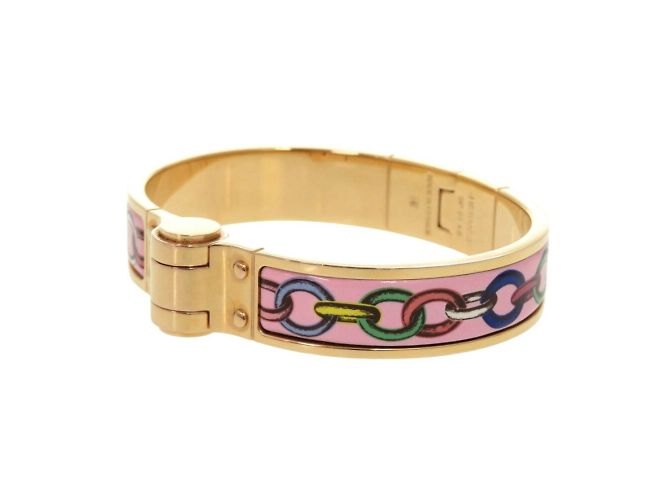 Hermès PM Charnier Armband von Hermes Pink Golden - Ansicht 5