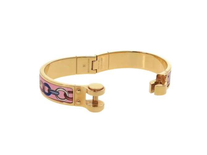 Hermès PM Charnier Armband von Hermes Pink Golden - Ansicht 6