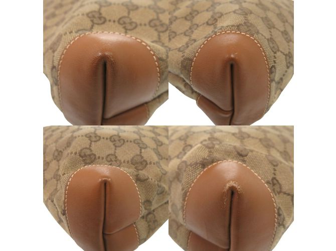 Gucci Beiger GG Canvas Tote Bag - Ansicht 4