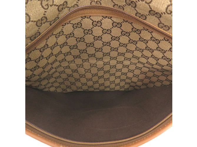 Gucci Beiger GG Canvas Tote Bag - Ansicht 6
