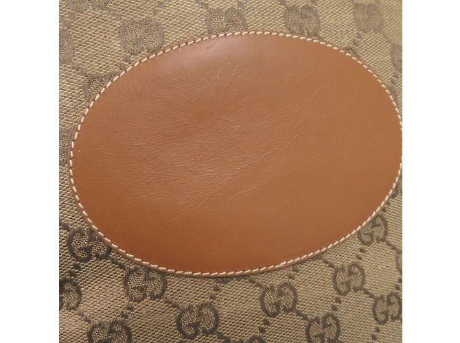 Gucci Beiger GG Canvas Tote Bag - Ansicht 8