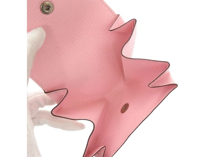 Hermès Monedero Hermes Le Vingt Quatre en Rosa Sakura - vista 5