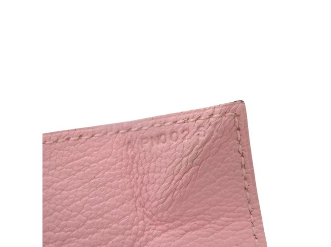 Hermès Monedero Hermes Le Vingt Quatre en Rosa Sakura - vista 7