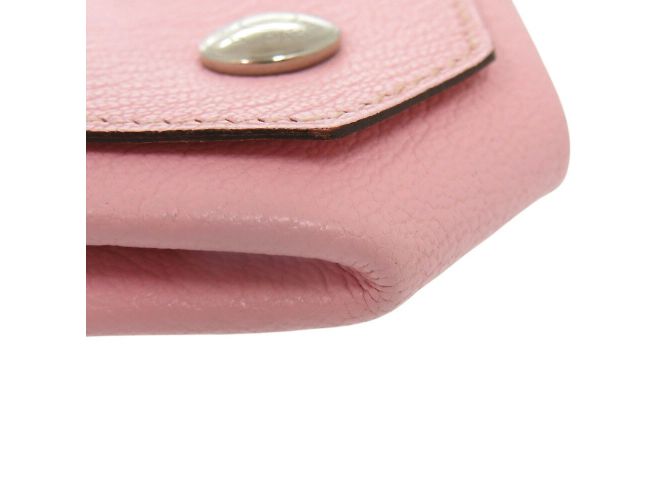 Hermès Monedero Hermes Le Vingt Quatre en Rosa Sakura - vista 9