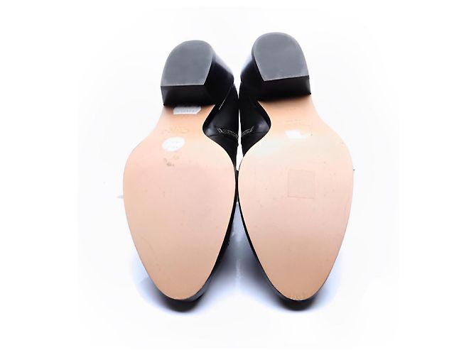 Stivaletti in pelle nera Chloé Nero - vista 4
