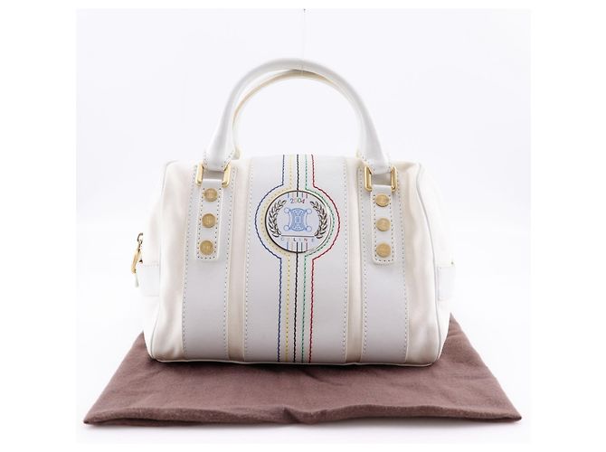 Céline Sac à main Celine Boston - Édition limitée des Jeux Olympiques d'Athènes 2004 - vue 18
