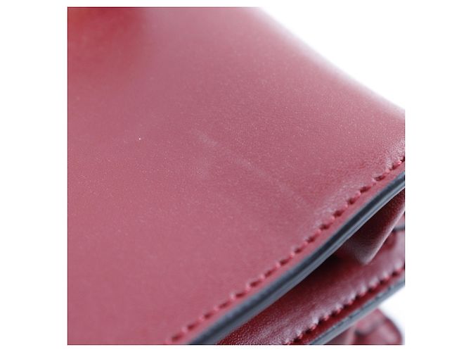 Borsa a Spalla Fendi Canai Rosso - vista 9