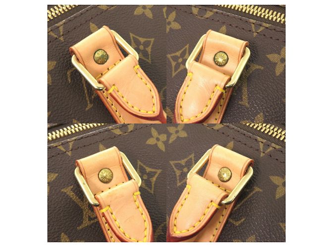 Borsa Boston Monogram Keepall 55 di Louis Vuitton Marrone - vista 7