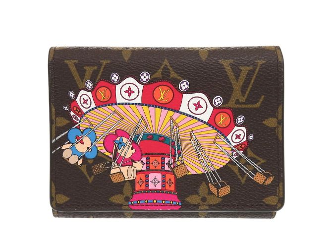Cartera Victorine Vivienne Monogram Louis Vuitton Castaño - vista 2