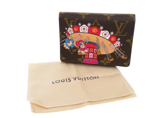 Cartera Victorine Vivienne Monogram Louis Vuitton Castaño - vista 3