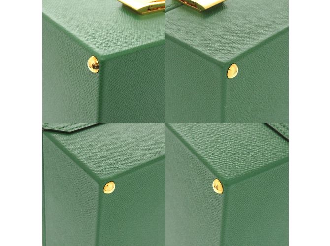 Borsa Hermès MacPherson Couché Verde G stampata Verde chiaro - vista 10