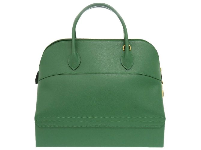 Borsa Hermès MacPherson Couché Verde G stampata Verde chiaro - vista 3