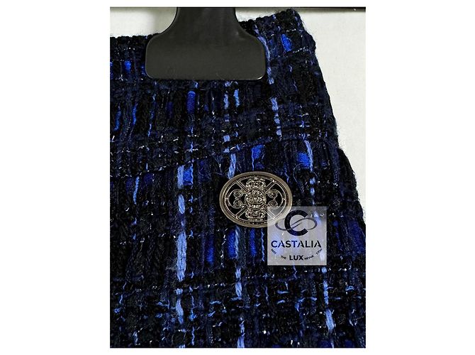 Chanel Falda de tweed Lesage París / Shanghái - vista 6