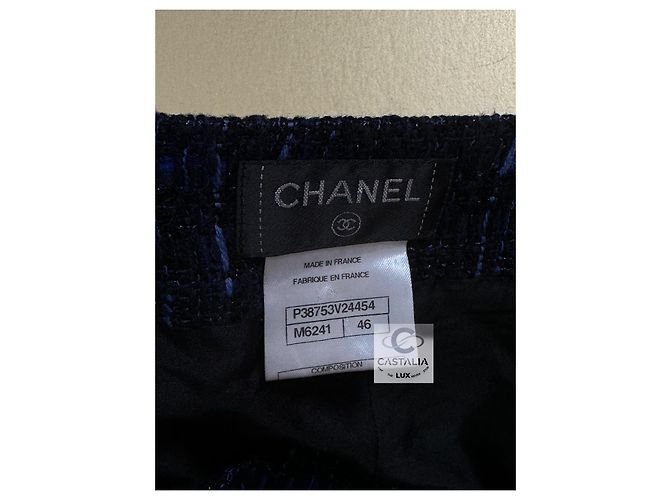 Chanel Falda de tweed Lesage París / Shanghái - vista 7