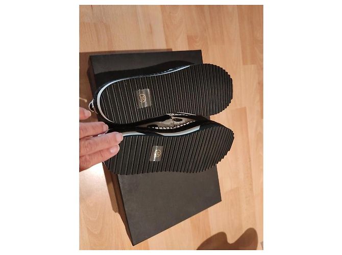 Dolce & Gabbana Espadrilles Weiß mit Polka Dot aus Nylon - Ansicht 4