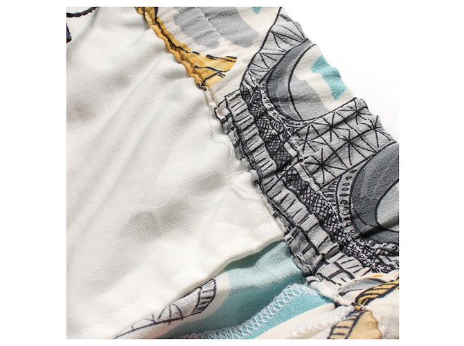 Pantalones de pijama de seda impresos de Louis Vuitton - vista 10