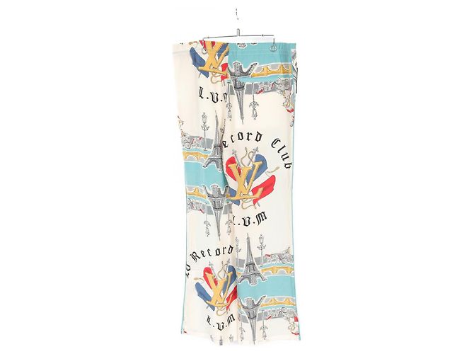 Pantalones de pijama de seda impresos de Louis Vuitton - vista 2