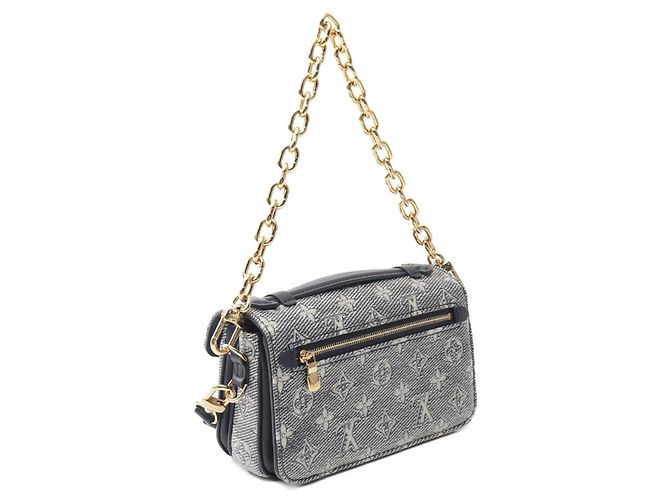Louis Vuitton Pochette Metis EW Handbag Navy M22834 Blue - view 2