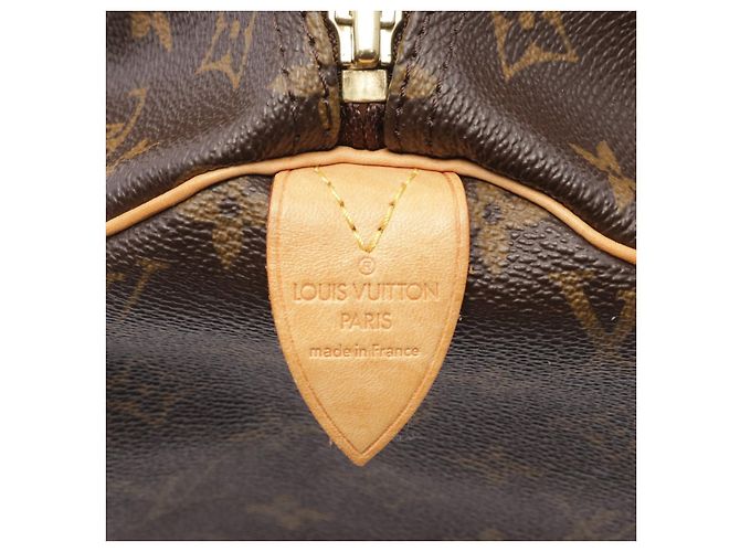 Sac à main Louis Vuitton Speedy 30 Monogram M41526 Marron - vue 4