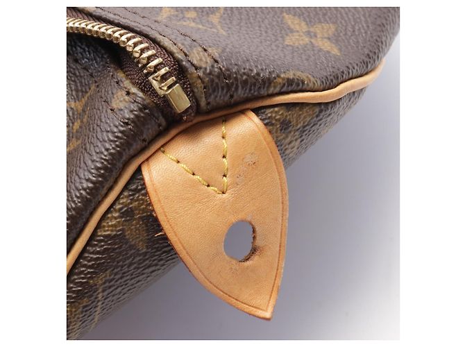 Sac à main Louis Vuitton Speedy 30 Monogram M41526 Marron - vue 8