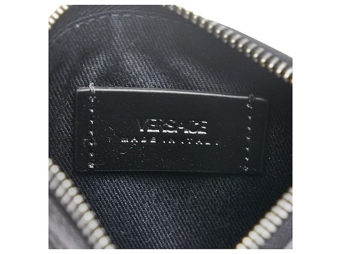 Pochette en cuir PVC La Greca Signature de Versace - vue 5