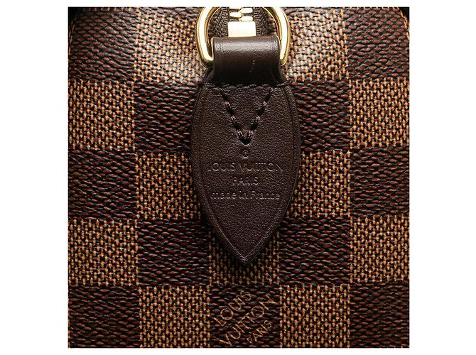 Sac Louis Vuitton Damier Speedy Bandoulière 20 Marron - vue 5