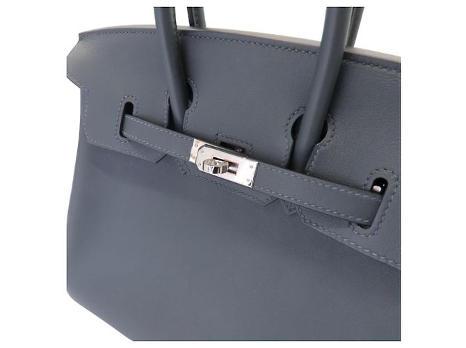 Hermès Hermes Birkin 25 Handbag Dark Grey - view 9