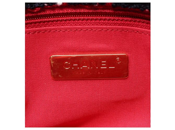 Chanel 19 Fabric Shoulder Bag AS1161 Blue - view 4