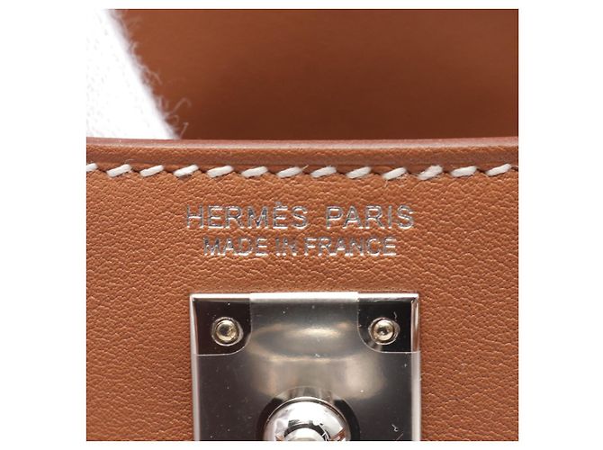 Hermès Hermes Kelly Jump Leather Backpack Brown - view 4