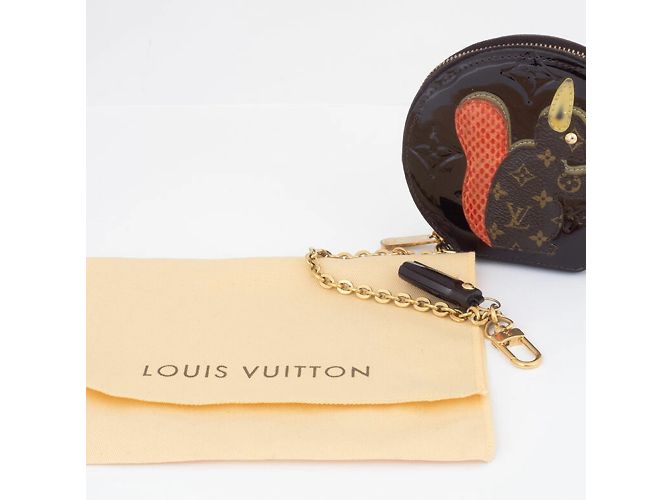 Monedero de Vernis Monogram Louis Vuitton Burdeos - vista 10