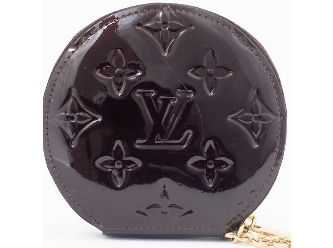 Monedero de Vernis Monogram Louis Vuitton Burdeos - vista 11