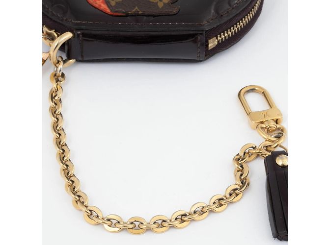 Monedero de Vernis Monogram Louis Vuitton Burdeos - vista 5