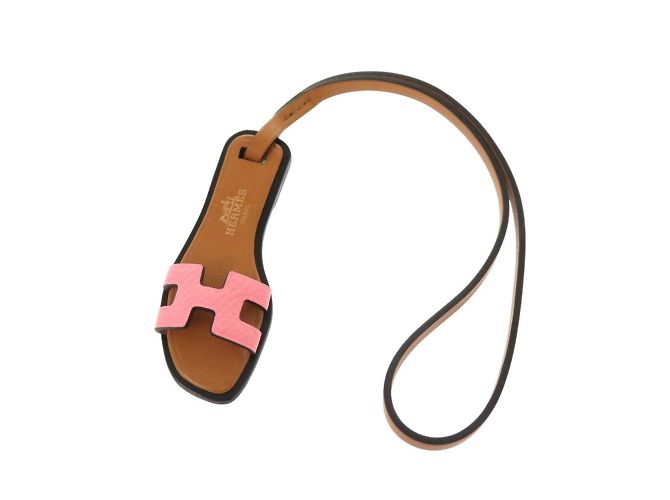 Charm per borsa Nano Oran di Hermès Rosa - vista 2