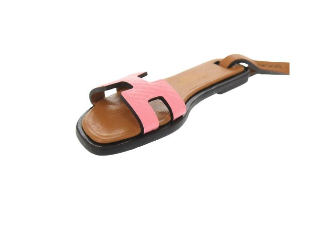Charm per borsa Nano Oran di Hermès Rosa - vista 6