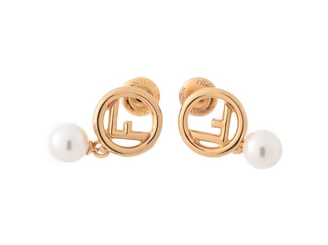 Fendi Gold Ohrringe - Ansicht 5