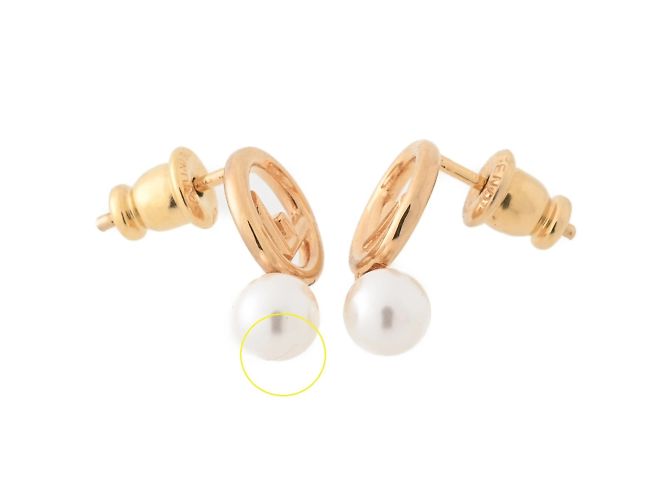 Fendi Gold Ohrringe - Ansicht 6