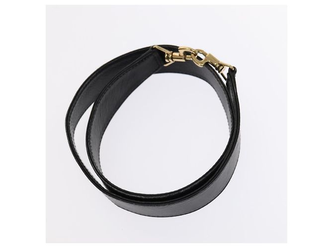 GUCCI Bamboo Handtasche Leder 2-Wege Schwarz Gold 001 2113 1577 Auth th5555 Golden - Ansicht 20