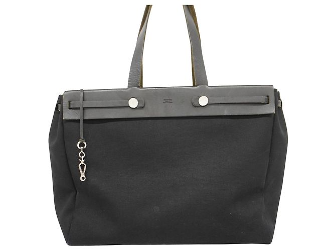 Hermès Herbag Negro - vista 2