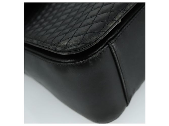 BALLY Borsa a mano in pelle 2 vie Nero Oro Auth bs20947 D'oro - vista 15