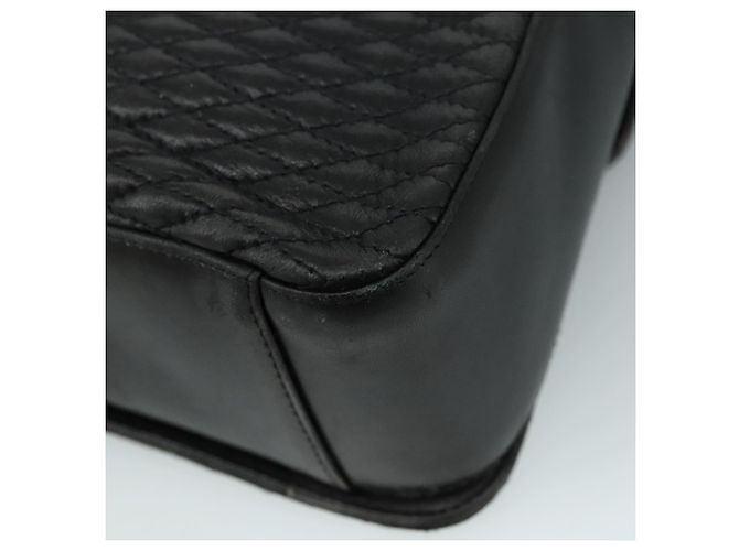 BALLY Borsa a mano in pelle 2 vie Nero Oro Auth bs20947 D'oro - vista 16