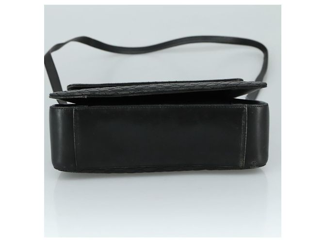 BALLY Borsa a mano in pelle 2 vie Nero Oro Auth bs20947 D'oro - vista 5