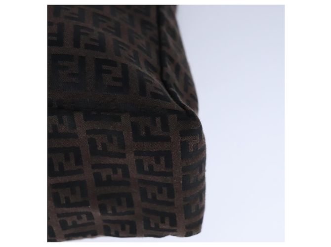 FENDI Zucchino Canvas Tote Bag Braun Auth am7529 - Ansicht 14