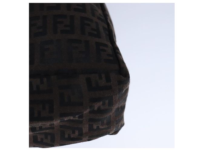 FENDI Zucchino Canvas Tote Bag Braun Auth am7529 - Ansicht 16