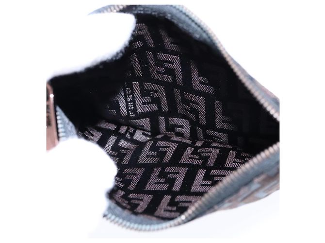 FENDI Zucchino Canvas Tote Bag Braun Auth am7529 - Ansicht 22